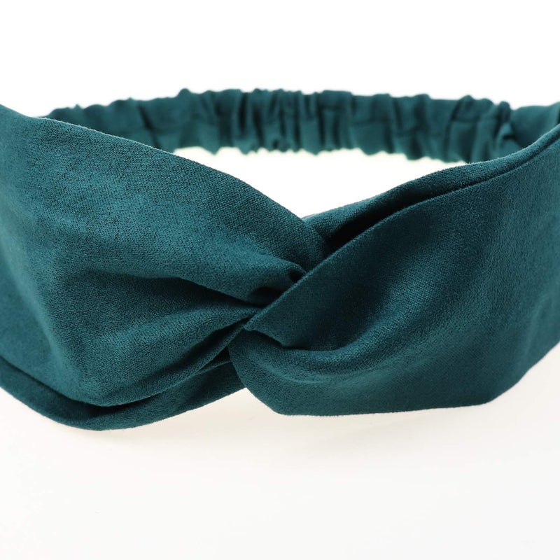 DRESHOW 10 Pack Boho Headbands for Women Girls Elastic Back Criss Cross Hair Band Twisted Head Wrap Solid Hair Accessories - Image 5